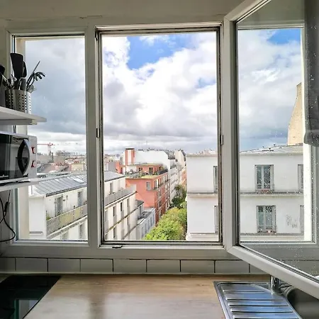W/view On Roof 2min To Metro Charonne Paris